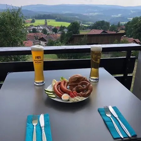 Apartment Panoramablick 2 Böbrach Eksteriør billede
